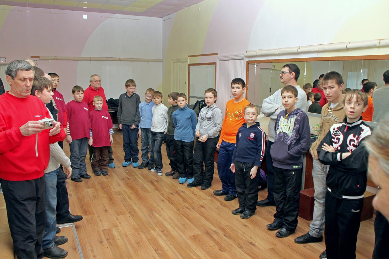 Все собрались на награждение