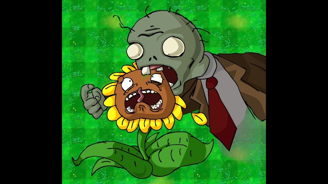 Зомби против Растений прохождение игры Plants vs Zombies 
