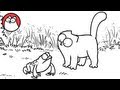 Tongue Tied - Simon\'s Cat