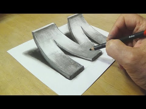 Рисуем букву''М''в 3D